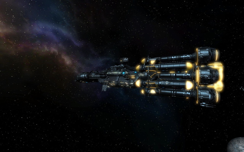 astronomy, copy space, star - space, Spaceship, studio shot, no people, equipment, science, galaxy, Terran, connection, beige, machinery, metal, sky, Sci Fi