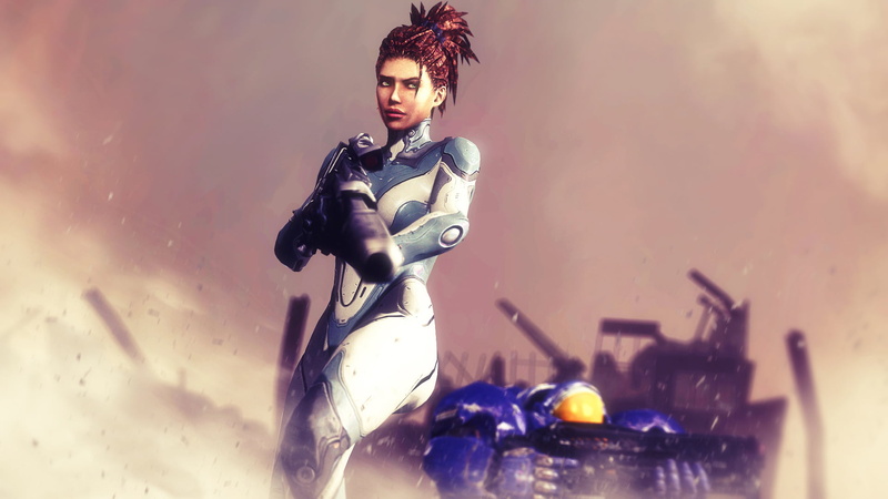 women, representation, human representation, hairstyle, creativity, communication, fashion, nature, StarCraft 2, Sarah Kerrigan, wall - building feature