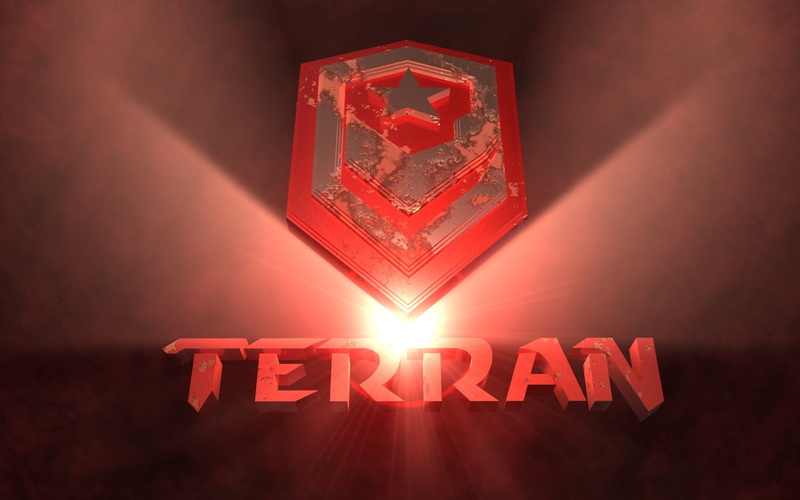 Starcraft, 1080P, Terran, Logo