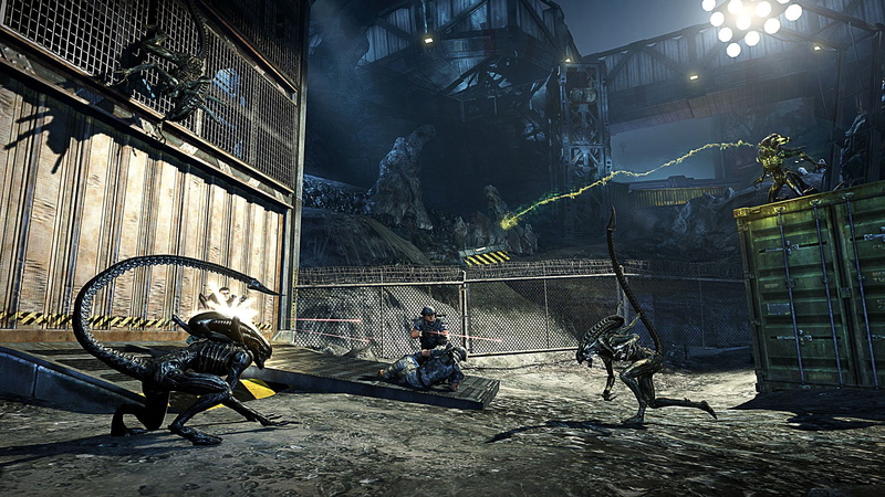 alien, marines, 1080P, sci-fi, aliens, colonial, shooter, fighting, action, futuristic