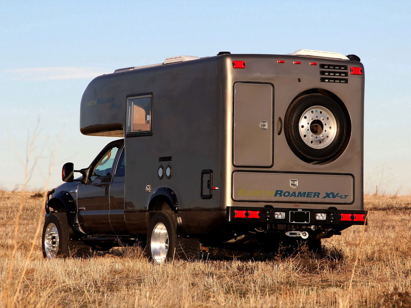 4x4, ford, 2005, camper, 1080P, xv lt, earthroamer, f 450, lariat, supercab, pickup, motorhome