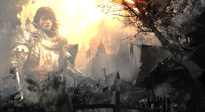 women, Fantasy, male, character, video game, concept art, building, beauty in nature, lifestyles, plant, land, guild, architecture, built structure, sunlight