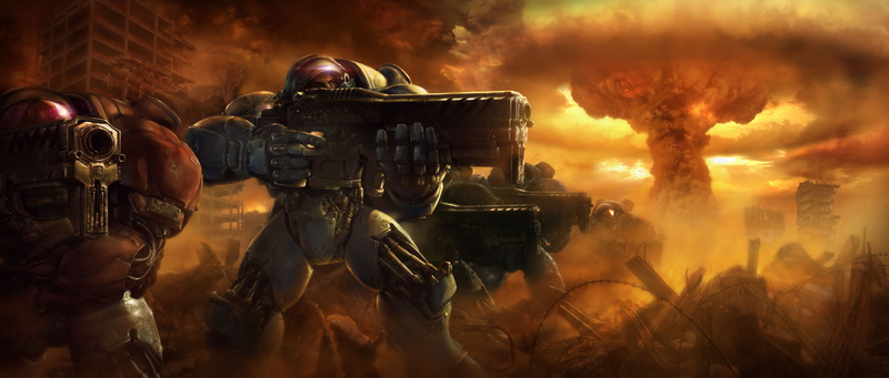 4K, Concept Art, Starcraft 2, 4K