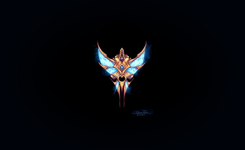 full length, dark, copy space, illuminated, teal, animal wildlife, black background, starcraft 2 game, creativity, no people, studio shot, mammal