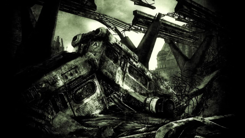 Fallout, nature, no people, Fallout 3, architecture, abandoned, the past, industry, metal, outdoors, obsolete, 720P, low angle view, damaged, ruined, wheel