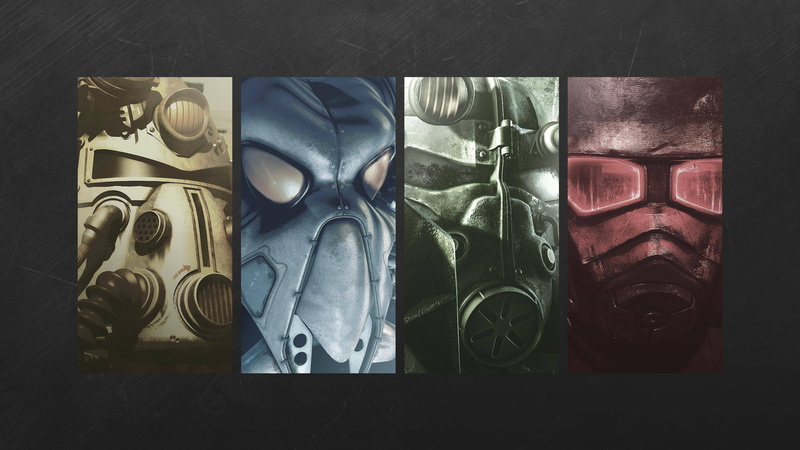 Fallout, Fallout 2, Fallout 3, video games, 4K, Fallout: New Vegas