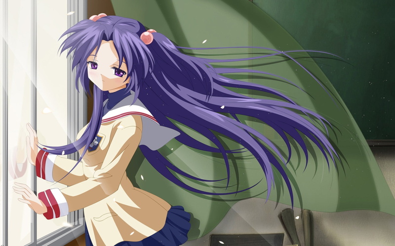 anime girls, Clannad, 1080P, anime