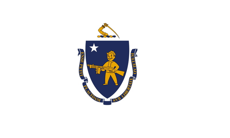 Massachusetts, pip, boy, Fallout, Fan Art, 1080P, Bethesda Softworks