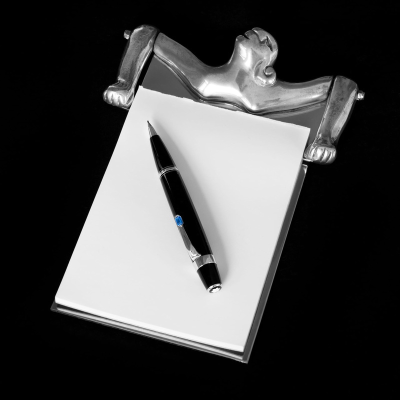 high angle view, close-up, pad, pen, nib, art and craft, mont blanc, copy space, two objects, book, fountain pen, crafted, notepad and pencil, luxury, black background