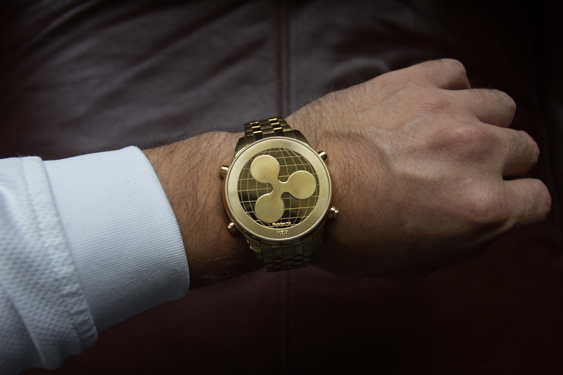 hand, body part, studio shot, speed, one person, money, minute hand, stopwatch, watch, time, clock, cryptocurrency, personal accessory, virtual coin, wristwatch