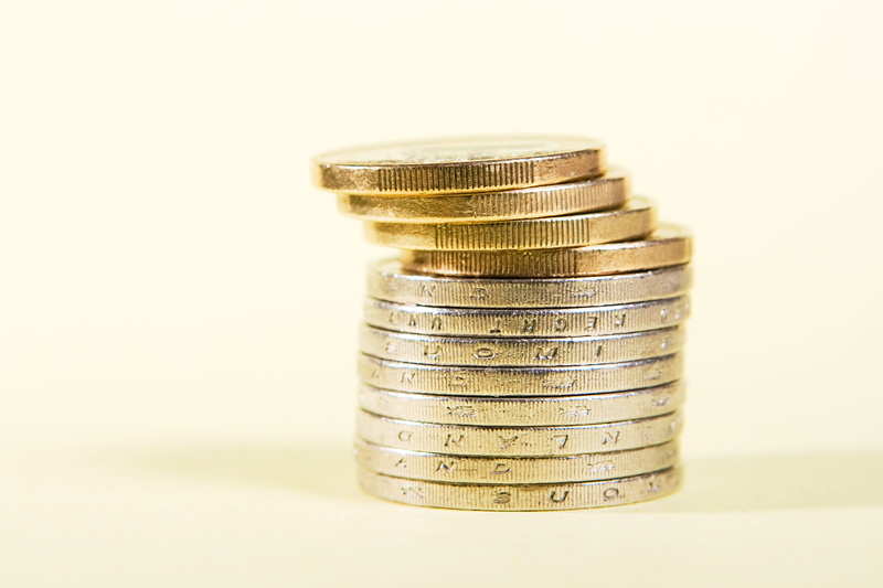 banking, studio shot, closeup, cut out, symbol, business, heap, wealth, savings, making money, stack, cent, bank account, consumerism, jewelry, currency