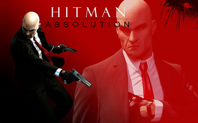 indoors, text, game, suit, holding, waist up, men, business, 720P, well-dressed, Games, talking, business person, background, businessman, Hitman, red