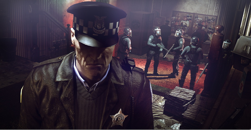 men, leather, security, standing, portrait, mask, Hitman: Absolution, clothing, agent 47, jacket, mask - disguise, architecture, illustration, man, real people