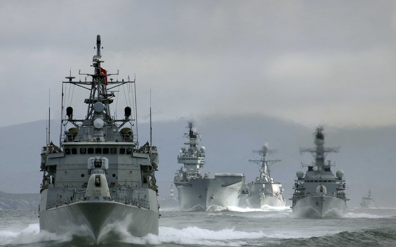 warship, ship, military, vehicle, 1080P