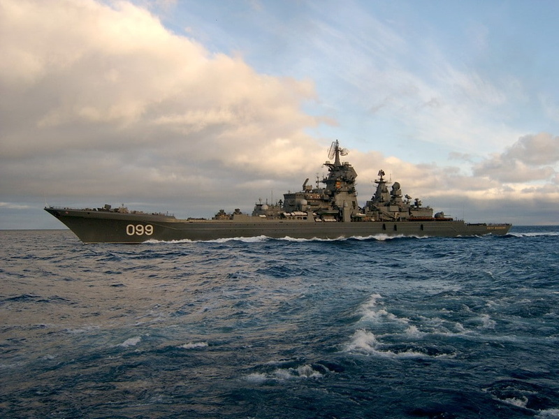 480P, ship warship russian russian navy nuclear cruiser peter the great