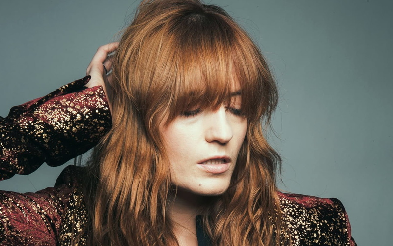 Singer, Redhead, Florence And The Machine, Band (Music), 1080P, Face, Florence Welch