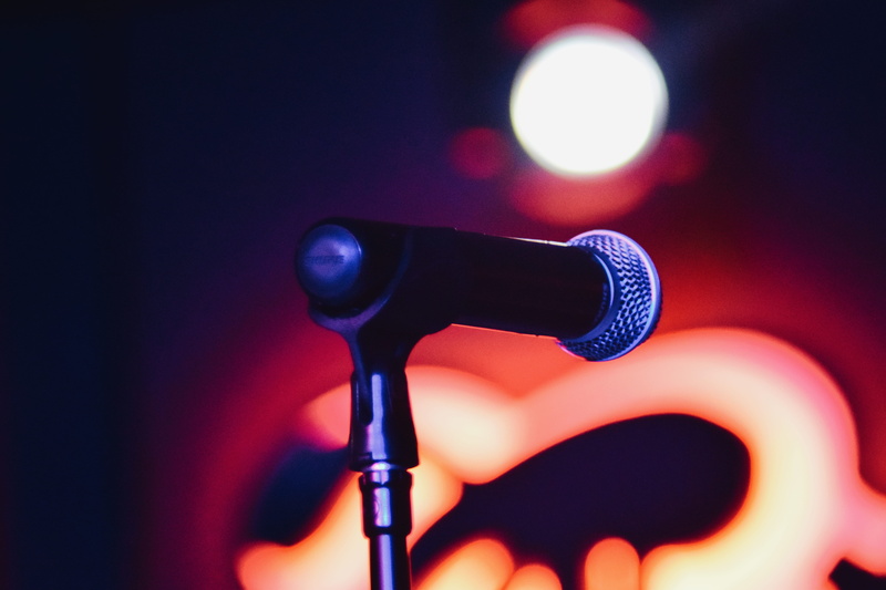 club, rock concert, red, arts culture and entertainment, concert, troubadour club, indoors, 5K, the media, close-up, aggression, communication, folk, night
