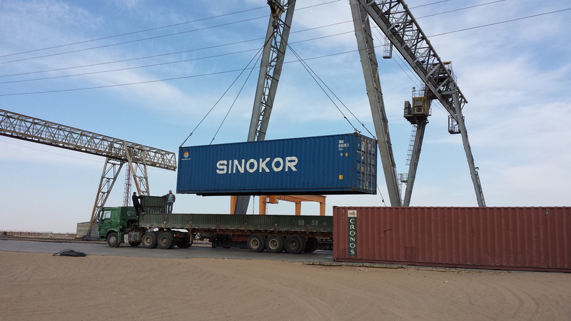 fuel and power generation, day, mongolia, shipping, container, nature, 50ton, sky, built structure, loading, transportation, unloading, mode of transportation