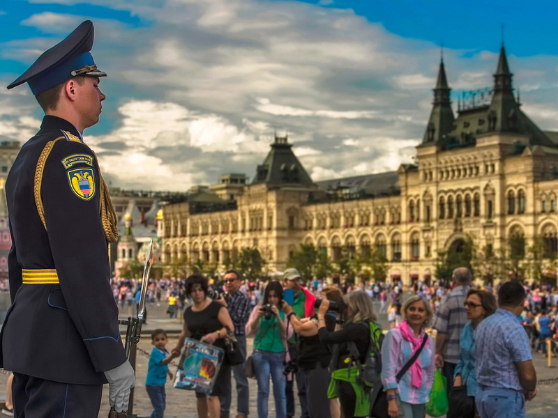 guard, the presidential regiment, Moscow, 1080P