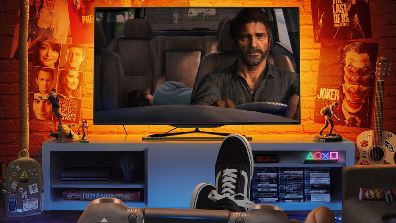 gamepad, the last of us part 2, gameroom, 2K