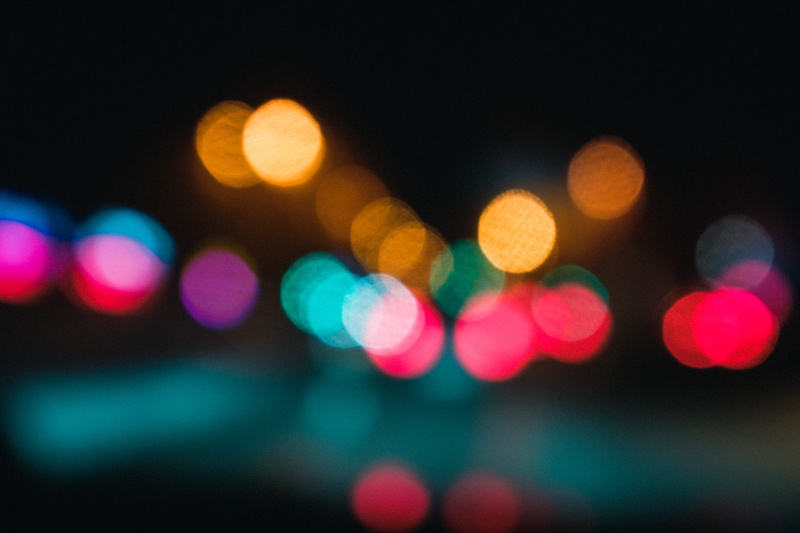funky, pink, no people, disco lights, night, defocused, glowing, light, shape, pattern, spinner, light - natural phenomenon, textured effect, street, green