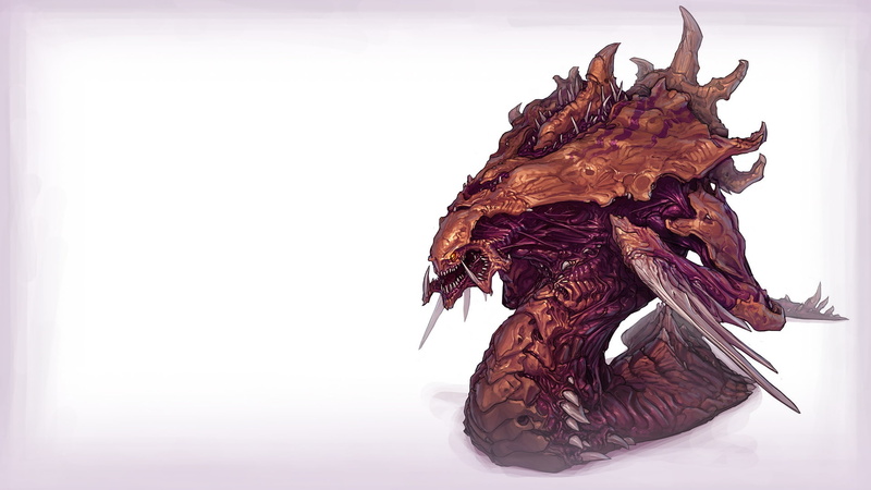 Video Games, starcraft, x, zerg, art, artwork, 1080P, hydralisk, games, video, hd