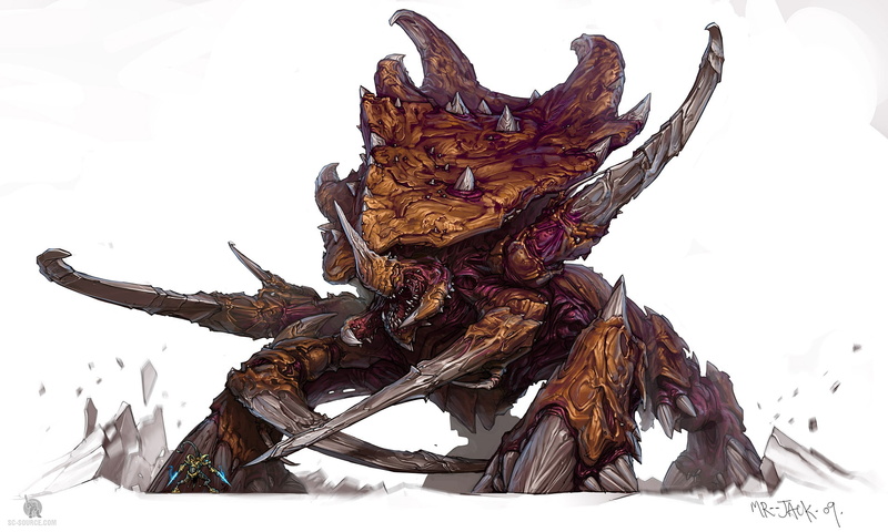 video, art, ii, ultralisk, x, StarCraft II, 720P, games, hd, starcraft