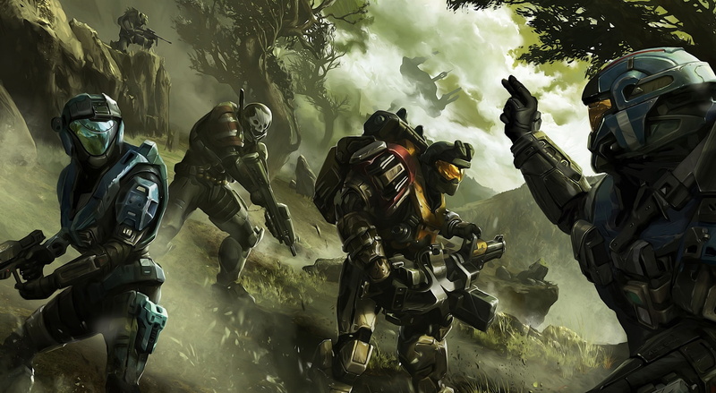 1080P, Halo, clothing, digital, protective workwear, armed forces, gun, security, nature, helmet, weapon, Games, protection, application, military uniform