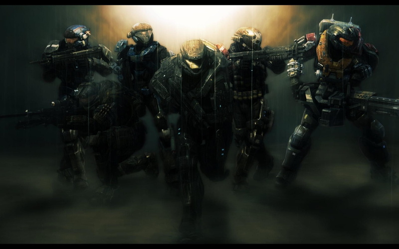 Video Games, team, hd, 1080P, reach, noble, halo, games, art, video