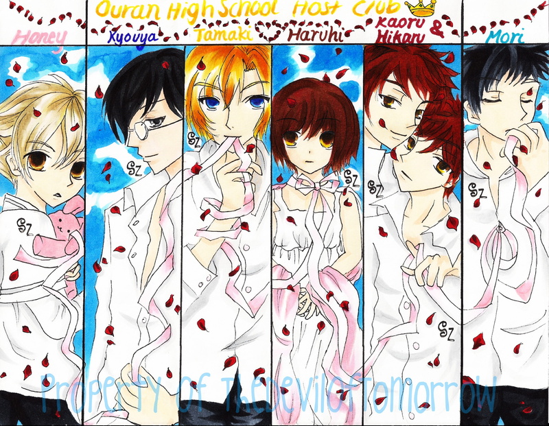 club, ouran, host, high, 1080P, school