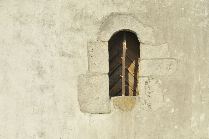 rusty, architecture, grey, castle, grate, structure, stone wall, weathered, hole, wall, historically, day, shutter, old, building exterior, window, masonry