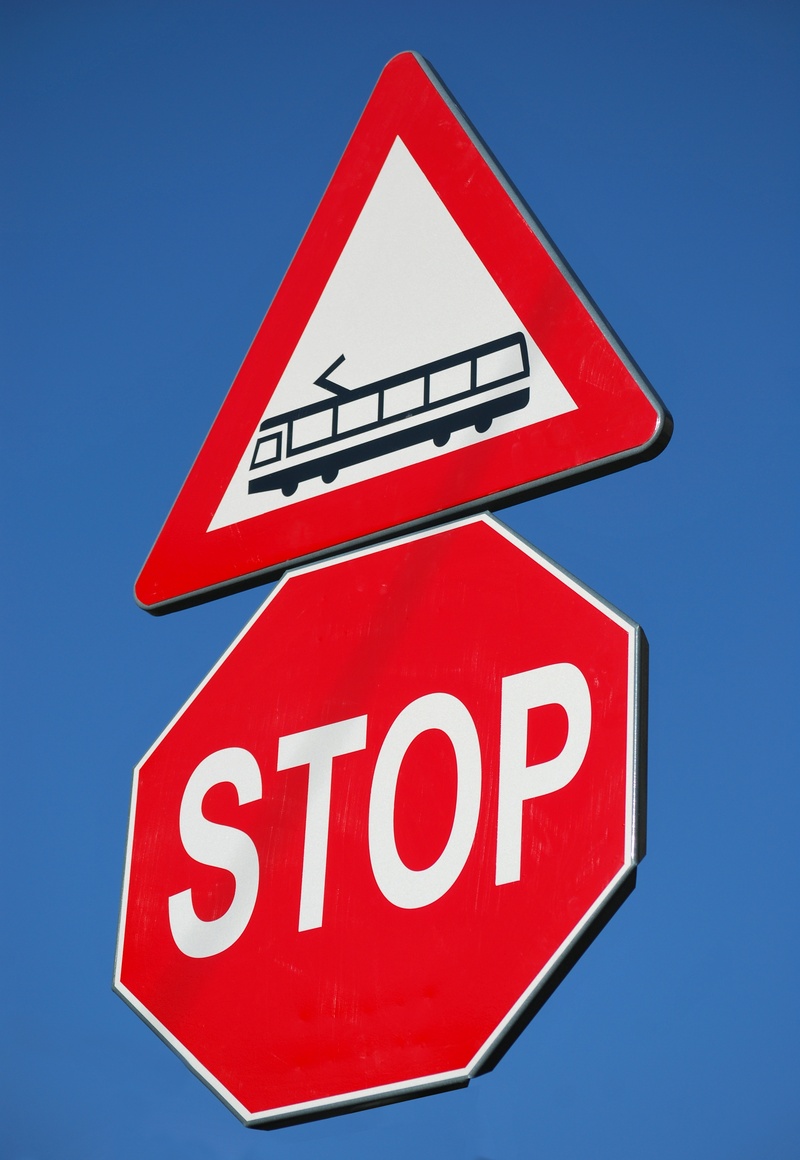capital letter, street, transportation, red, road warning sign, barrier, stop, guidance, nature, symbol, no people, city, warning sign, safety, warning