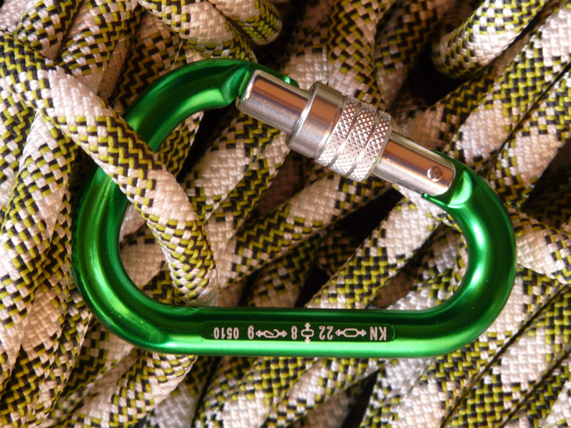 nature, security, poisonous, green, high angle view, reptile, mountaineering, carabiner, bergsport, animal, rope, climb, warning sign, carbine, 2K, close-up