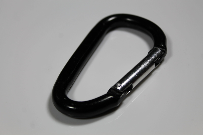 silver colored, connection, secure, climbing equipment, sport, office supply, Hiking, gray, paper clip, no people, white background, Rope, close-up, aluminium