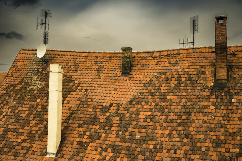 building exterior, technology, smoke stack, broken, lost places, roof tile, architecture, building, forget, built structure, brick wall, no people, outdoors