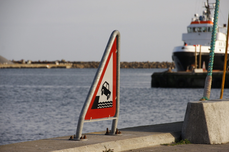outdoors, warning sign, shield, 4K, ship, sign, focus on foreground, boat, traffic sign, street sign, road sign, information boards, sky, port, built structure