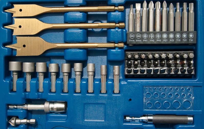 complexity, repairing, wrench, diy, blue, machinery, silver colored, 2K, full frame, connection, airplane, drill, day, work Tool, tools, drills, metal