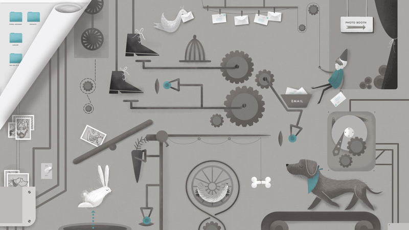 levers, shoes, humor, gray, diagram, sign, gear, bird, illustration, indoors, map, digital composite, Internet, the trick, computer, photo, dog, representation