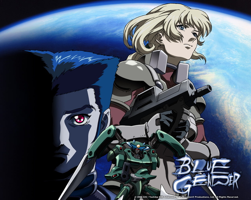 720P, Anime, Blue Gender