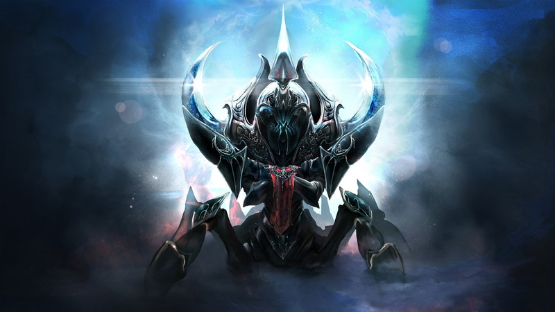 Dota 2, Nyx Assassin, concept art, artwork, fantasy art, digital art, 1080P, creature