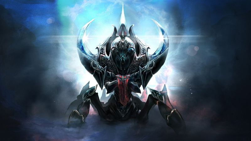 nature, full length, copy space, digital composite, indoors, 1080P, artwork fantasy art concept art creature digital art dota 2 nyx assassin, fantasy