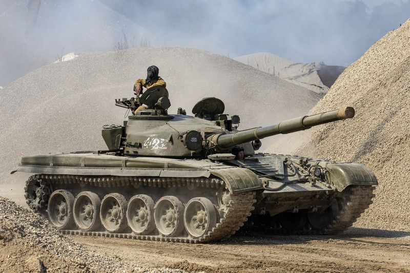 4K, battle tank, T-72M, main, USSR