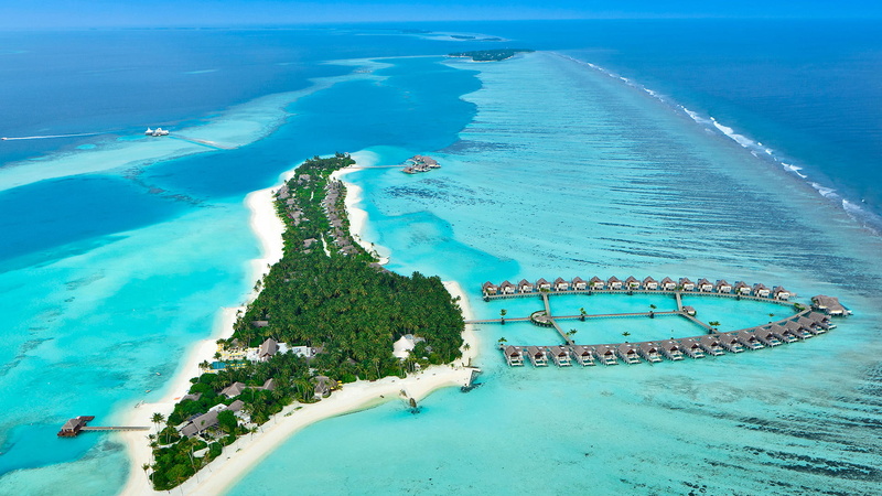 desktop, view, maldives, aerial, private, niyama, islands, 1080P