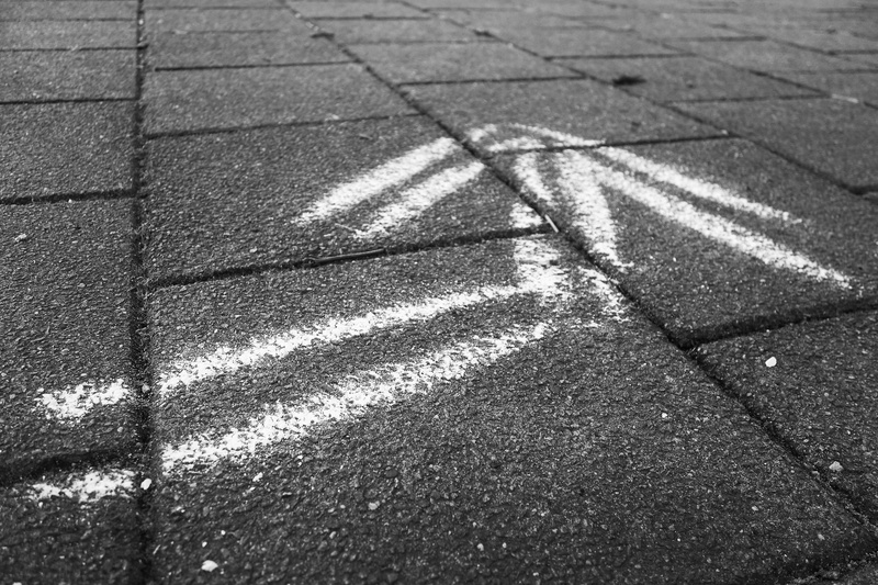 direction, white arrow, asphalt, marking, guidance, pattern, the right way, paving stone, road marking, focus on shadow, chalked arrow, symbol, turn, indication