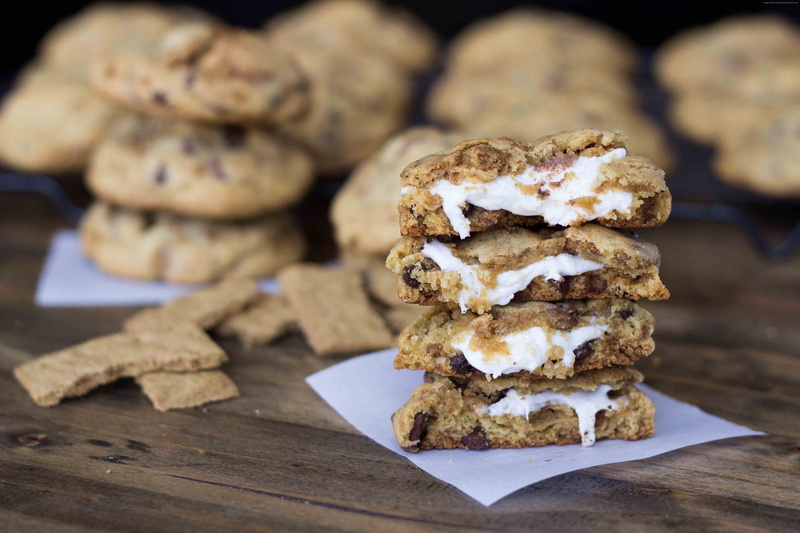 marchmallow, 5K, chocolate, Cookies