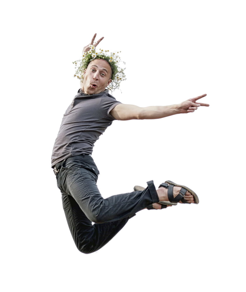 jeans, expression, mid adult, copy space, studio shot, young adult, leisure activity, joy, young, one, full length, balance, one person, white background