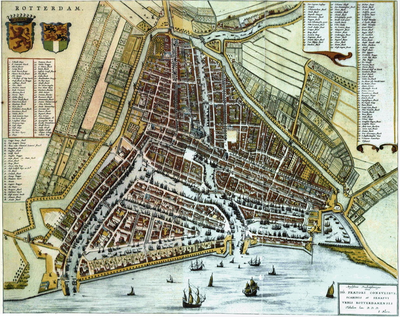 the past, urban, public domain, belief, pattern, Netherlands, religion, 1080P, city, winter, sketch, snow, drawing, no people, Joan Blaeu, architecture