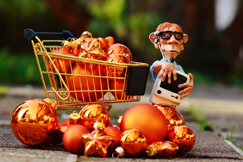 trolley, christmas, autumn, males, christmas shopping, christmas balls, people, childhood, shopping, pumpkin, supermarket, transport, purchasing, child