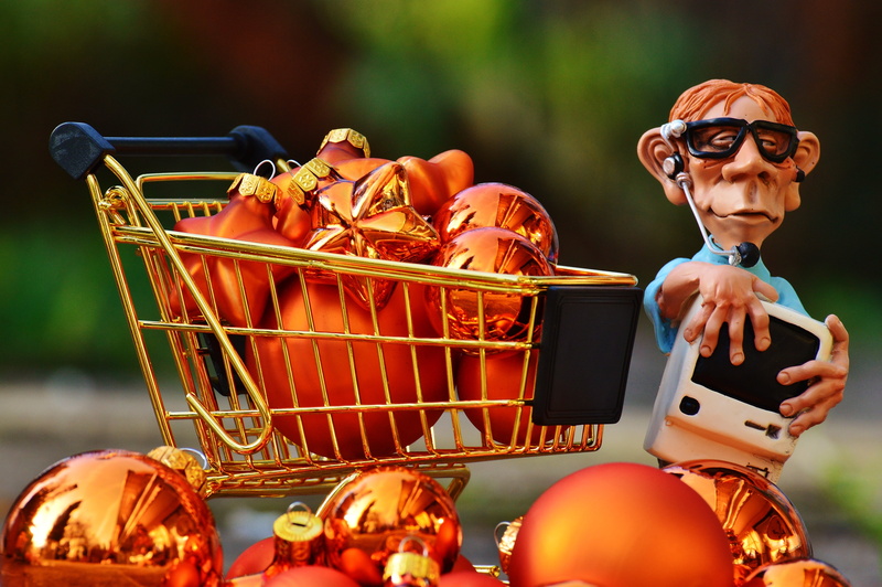 food and drink, men, business, online, offspring, list, standing, baubles, wearing, orange color, purchasing, halloween, metal, 4K, portrait, miniature