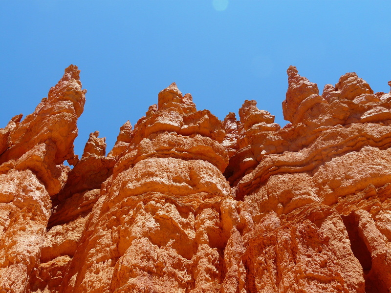 nature, tranquility, landscape, sky, travel, pyramid rock, beauty in nature, rock, arid climate, park, united states, erosion forms, scenics - nature, paunsaugunt plateau